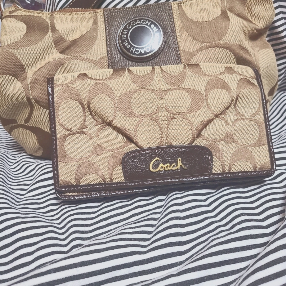 Coach wristlet